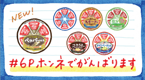 6pチーズ 雪印メグミルクのプロセスチーズ